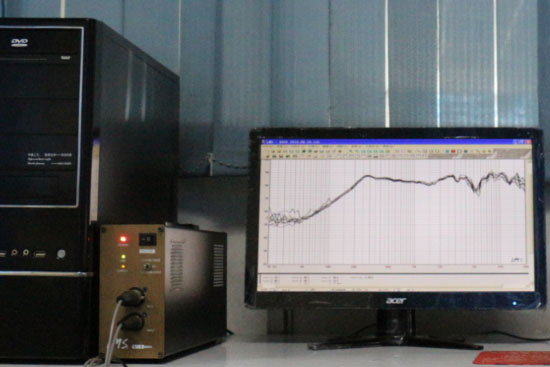 LMS test system